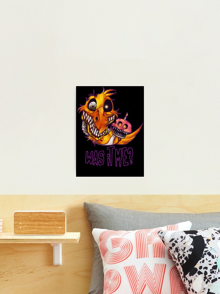 Five Nights At Freddy's 4- NIGHTMARE CHICA W/TEXT Sticker for