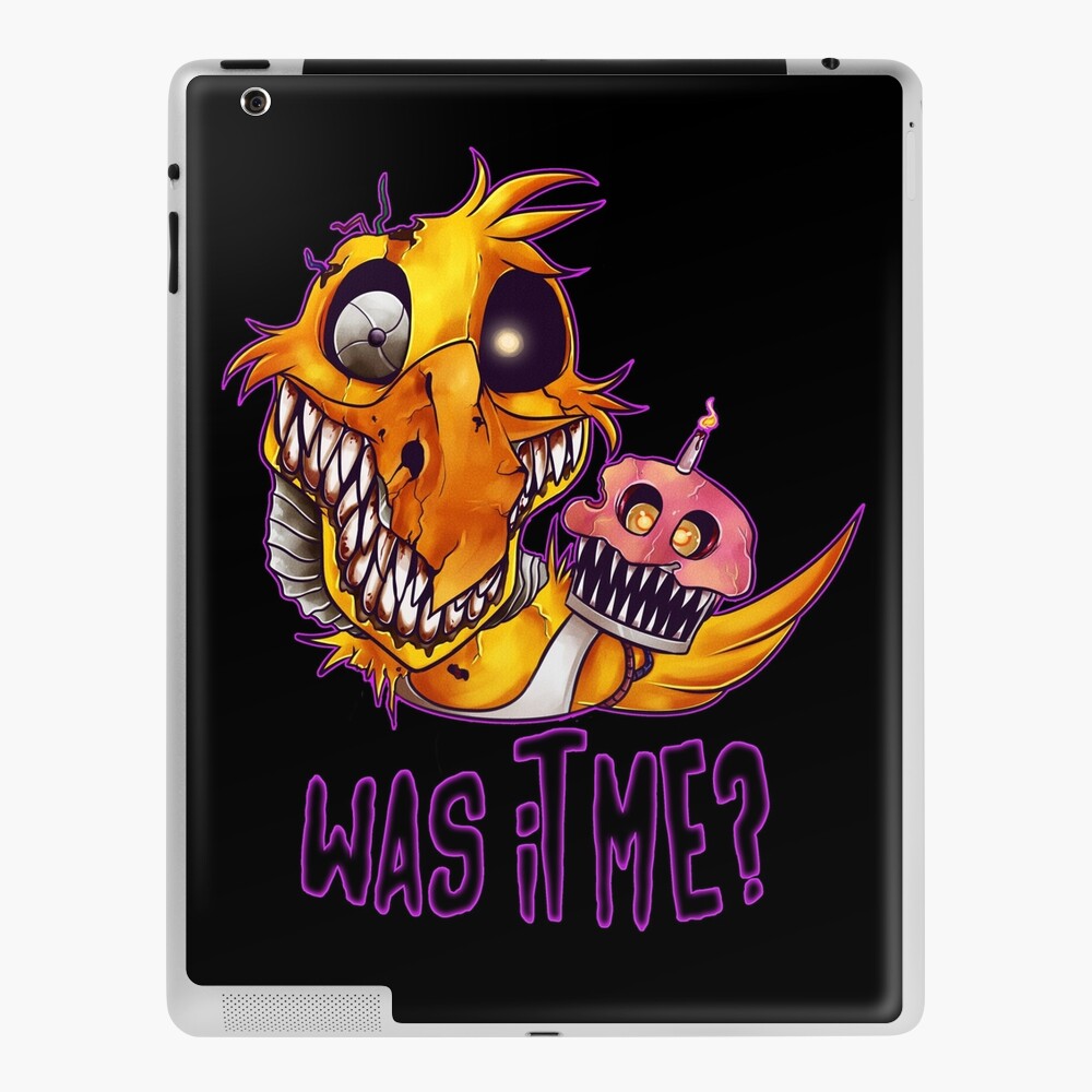 Five Nights At Freddy's 4- NIGHTMARE CHICA W/TEXT Greeting Card