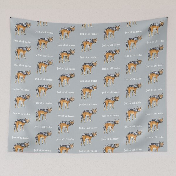 Item preview, Jackal - Animal series designed and sold by BeeHappyShop.