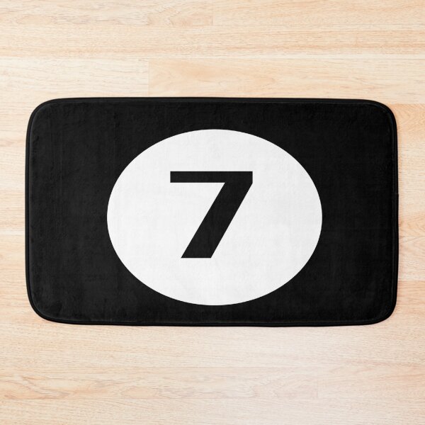 Item preview, Snooker Number 7 - Lucky T-Shirt designed and sold by deanworld.