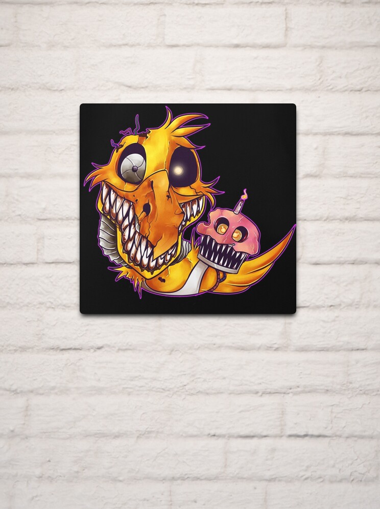 Nightmare Fredbear Metal Prints for Sale