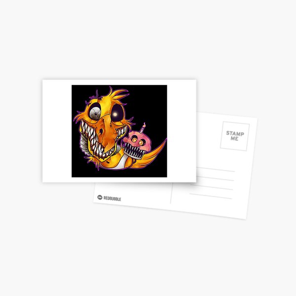 FIVE NIGHTS AT FREDDY'S 4- Nightmare Freddy Postcard for Sale by acidiic