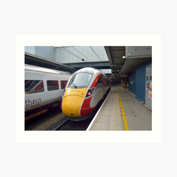 London North Eastern Railway Class 800 Azuma Leeds Art Print
