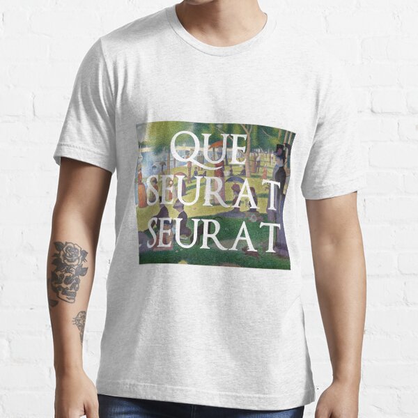 Vista previa del artículo con la obra «Que Seurat Seurat», diseñado y vendido por dalmatiamerican.