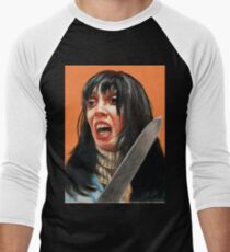 Camiseta ¾ estilo béisbol El brillo