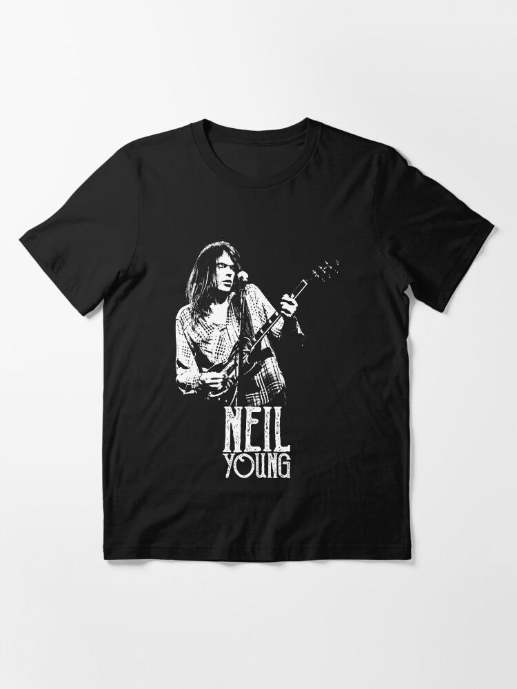 Alternate view of Young Neil - The White Stencil Essential T-Shirt