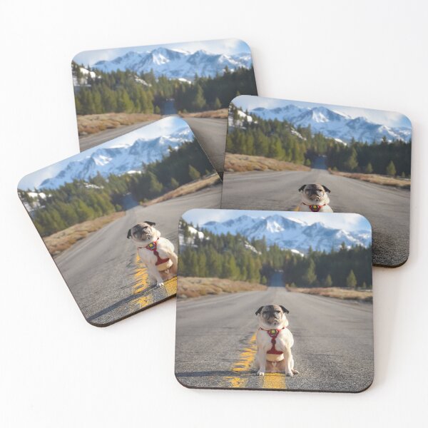 Item preview, Pug On the Open Road designed and sold by pugventurephoto.