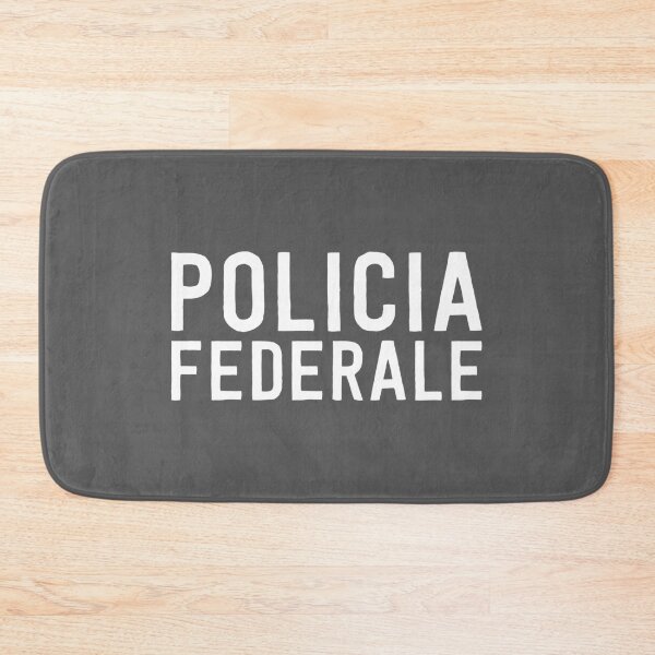 Item preview, Policia Federale - Police Officer Halloween Costume print designed and sold by bkfdesigns.