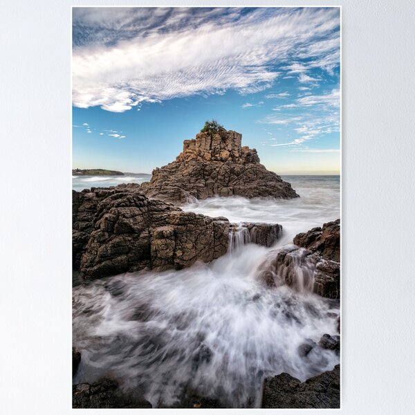 Item preview, Coastal rocky landscape  designed and sold by Adriano Carrideo.