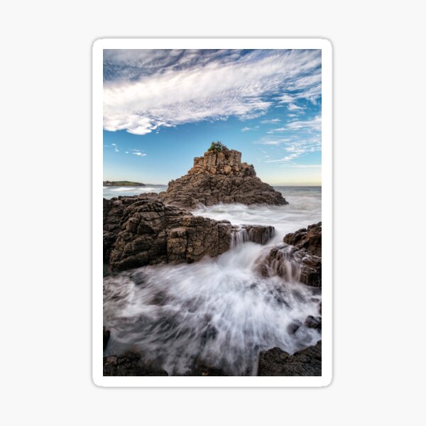 Item preview, Coastal rocky landscape  designed and sold by Adriano Carrideo.