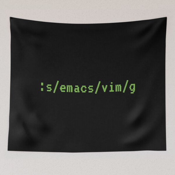 Item preview, :s/emacs/vim/ designed and sold by unixorn.