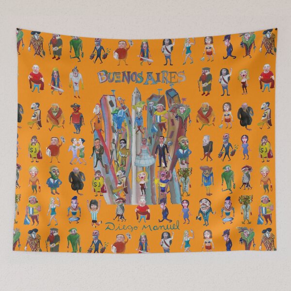 Item preview, People from the neighborhood 8 b 1 designed and sold by Diego Manuel Rodriguez.