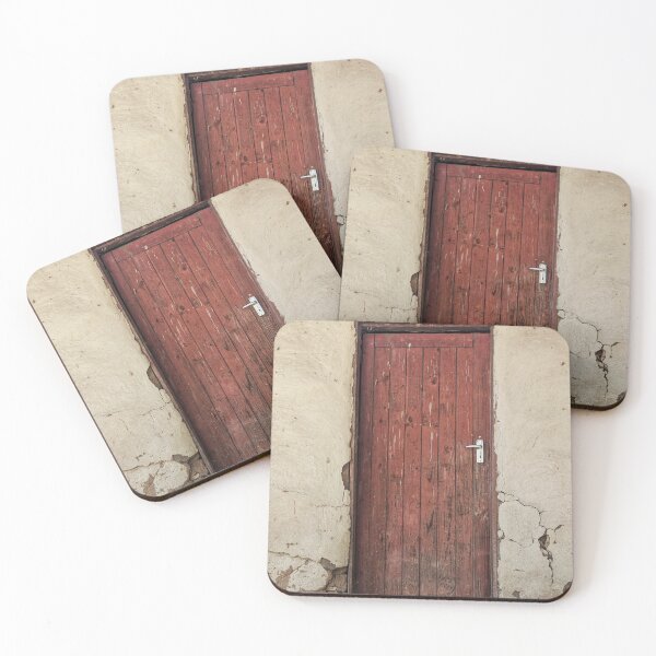 Item preview, Red wooden door designed and sold by 8kPzGZjJ20Rj.