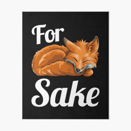 Item preview, For Sake Funny Woodland Creature Animal designed and sold by Bendthetrend.