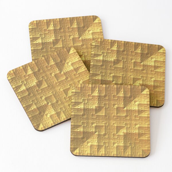 Item preview, Gold Square Texture/Pattern designed and sold by Lyle Hatch.
