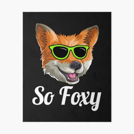 Item preview, So Foxy Funny Woodland Creature Animal designed and sold by Bendthetrend.