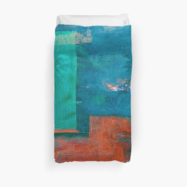गंगा के किनारे (The Shores of Ganges) Duvet Cover
