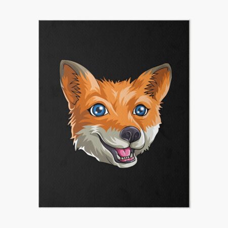 Item preview, Smiling Fox Funny Woodland Creature Animal designed and sold by Bendthetrend.