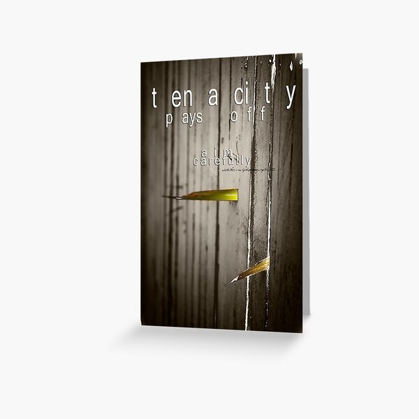 Tenacity Pays Off © Vicki Ferrari Photography Greeting Card