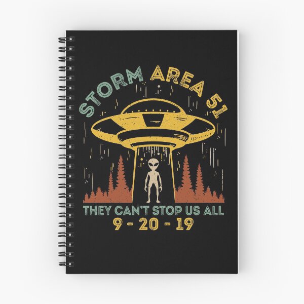 Item preview, Storm Area 51 They Can't Stop Us All Vintage Retro designed and sold by rafaeltto.