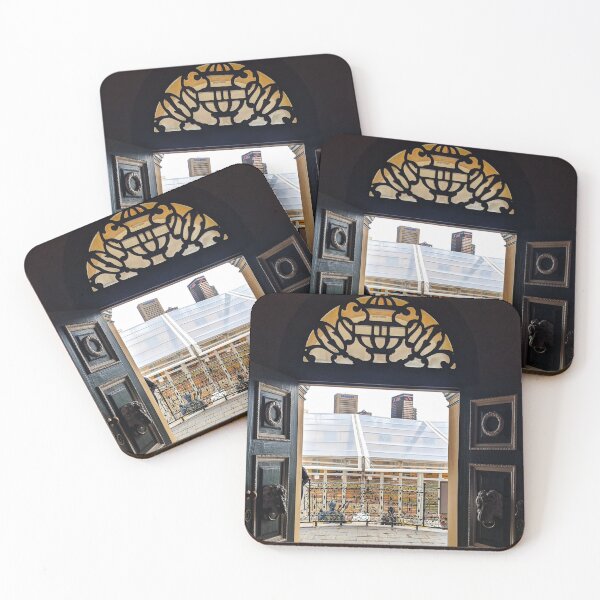 Item preview, Ornate doors with transom window designed and sold by 8kPzGZjJ20Rj.