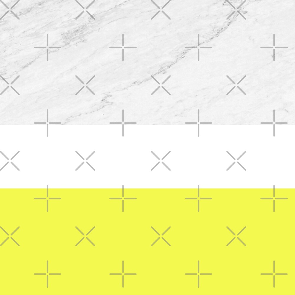 "Abstract yellow white marble texture pattern" by byjwp Redbubble