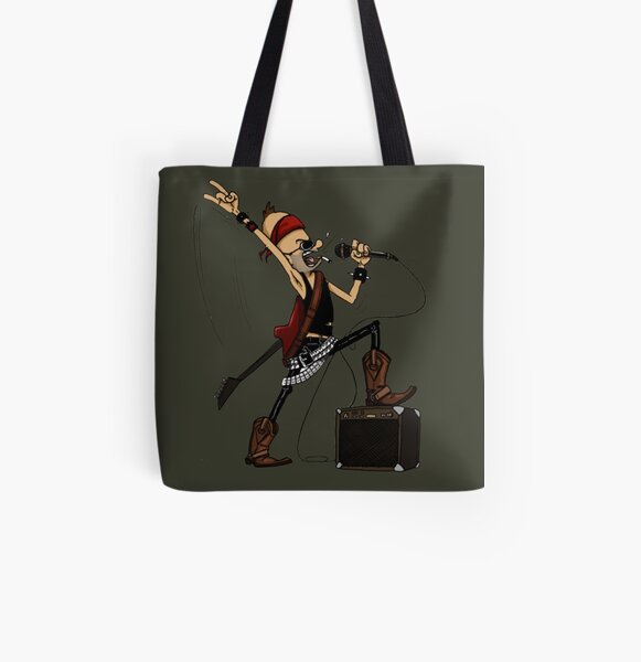 Rockstar Jochen by Zapf Allover-Print Tote Bag