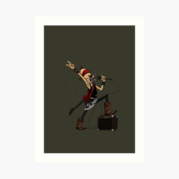 Rockstar Jochen by Zapf Kunstdruck