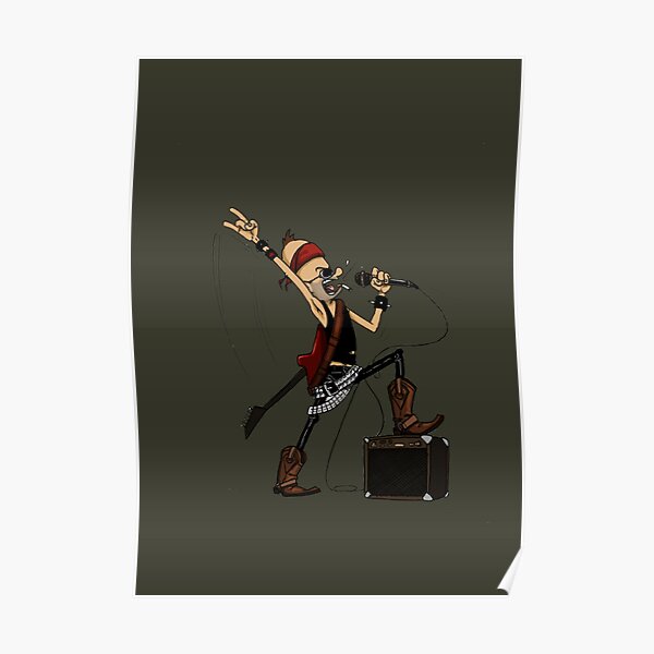 Rockstar Jochen by Zapf Poster