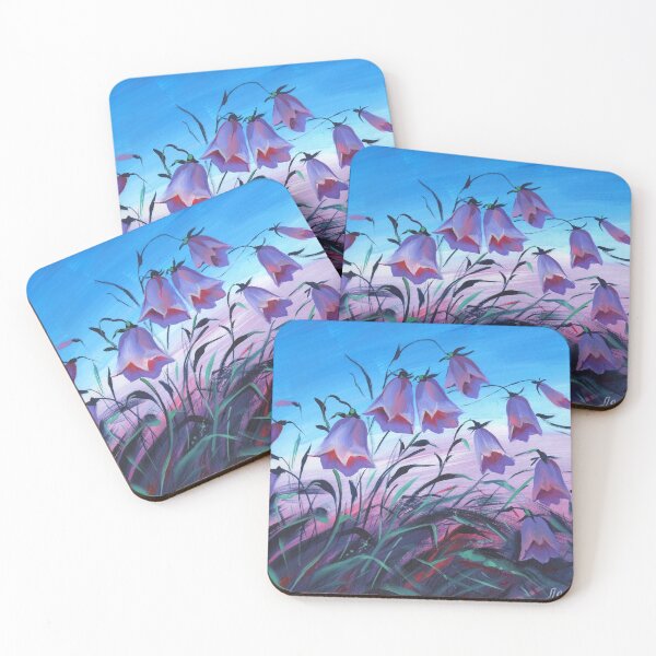 Item preview, Bellflowers and sky designed and sold by irishkalia.