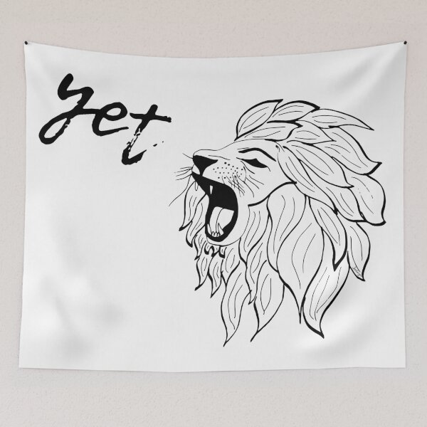 Item preview, The Power of Yet - A Lion's Roar designed and sold by jesscargill.