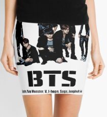 BTS Bangtan Boys Mini Skirt