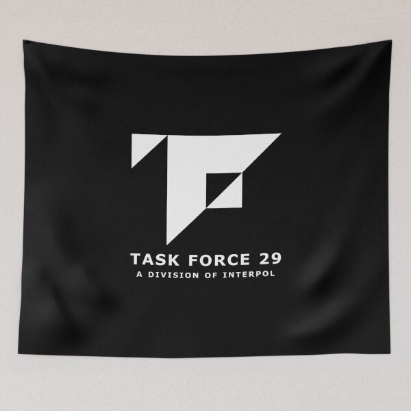Item preview, Mankind Divided - Task Force 29 (Simple White Logo) designed and sold by Fireseed-Josh.