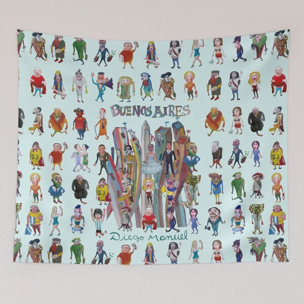 Item preview, People from the neighborhood BA 2 designed and sold by Diego Manuel Rodriguez.