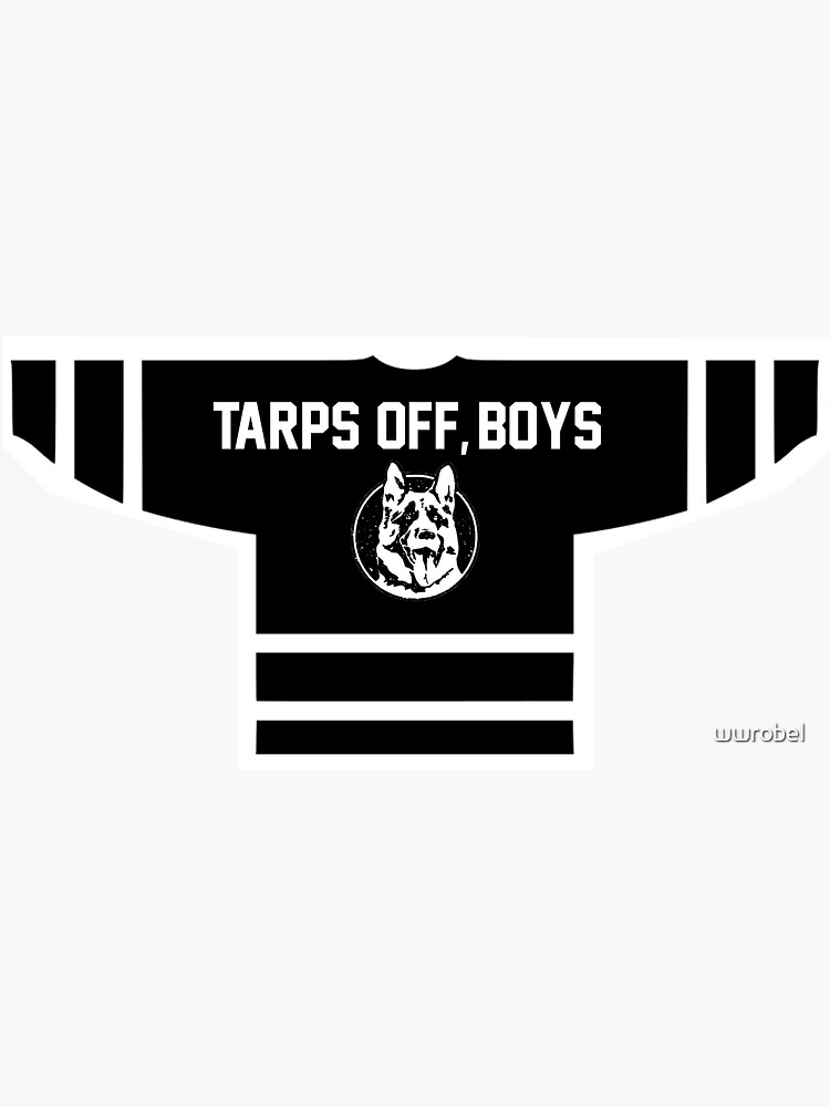 "Letterkenny Tarps Off" Sticker for Sale by wwrobel Redbubble