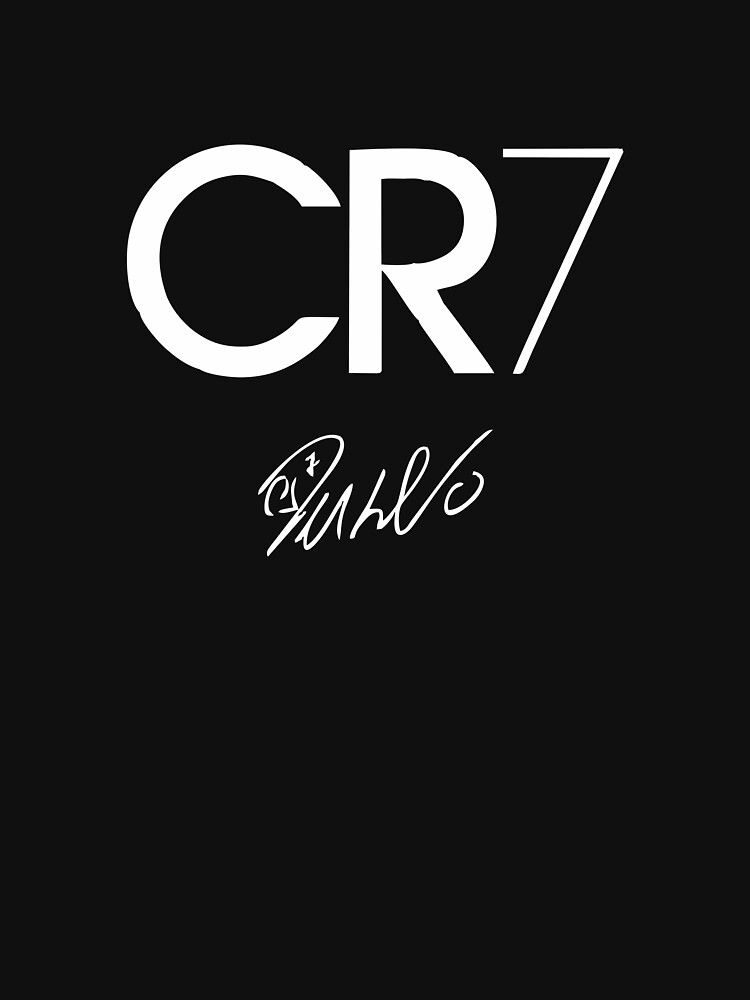 "Cristiano Ronaldo CR7 Signature" T-shirt by MichaelOliva | Redbubble