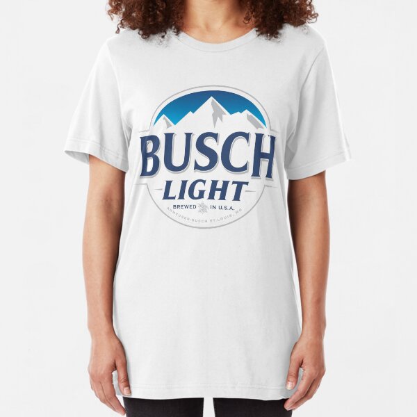 Busch Light Brewed in USA Slim Fit T-Shirt