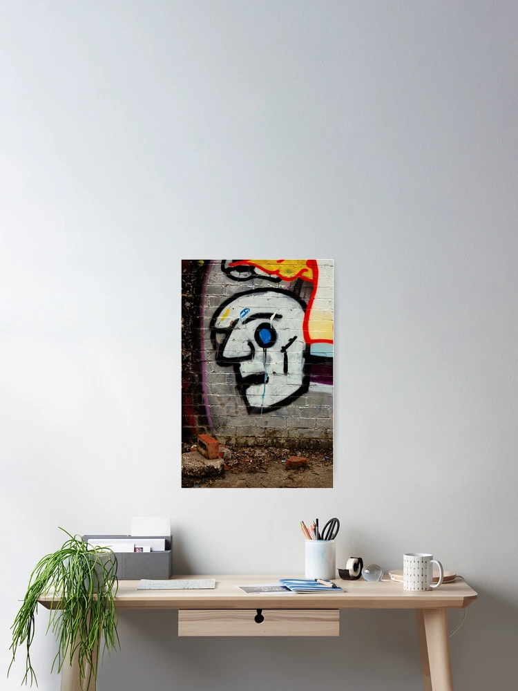 Thumbnail 2 of 3, Poster, Skull designed and sold by Rees Adams.