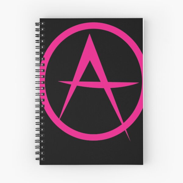 Item preview, HOT PINK ANARCHY symbol designed and sold by jazzydevil.