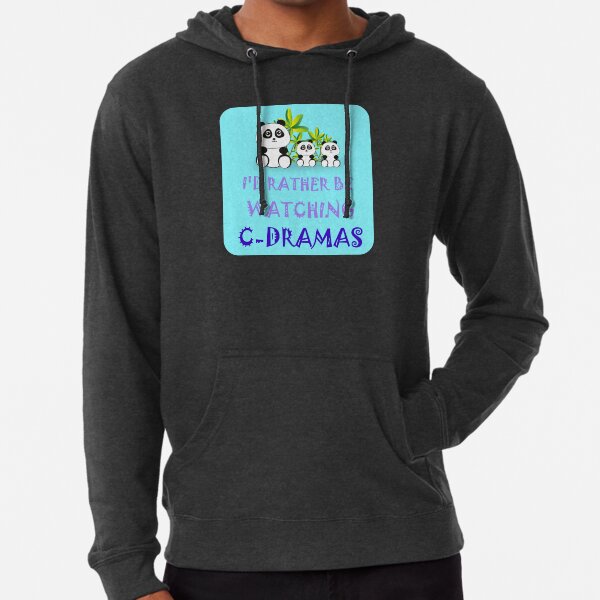 I'd Rather Be Watching Cdramas Lightweight Hoodie