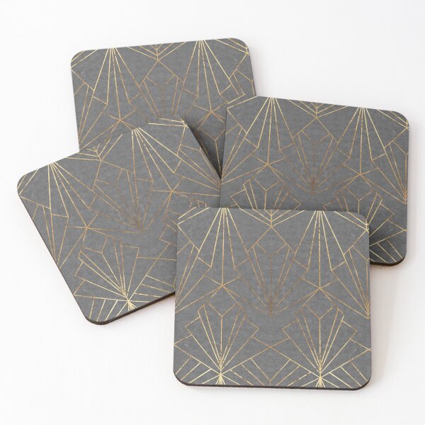 Item preview, Art Deco // Textured Grey - Large Scale designed and sold by The Wellington Boot.
