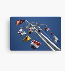 A Mast for the Navy Canvas Print