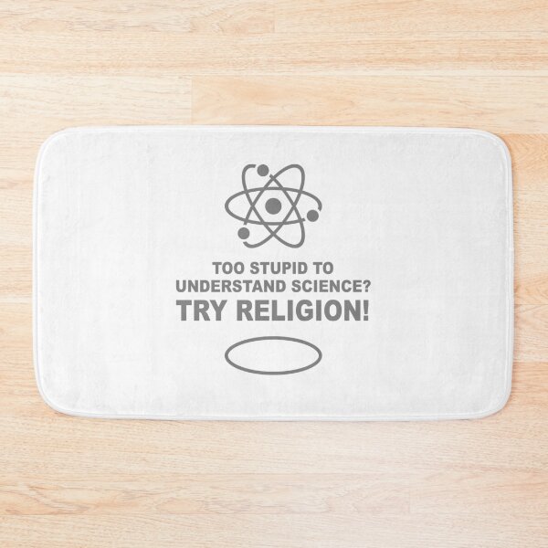Item preview, Science Vs Religion - MONO BLK (TRANS) - ENG - v1 designed and sold by Alcino Major.