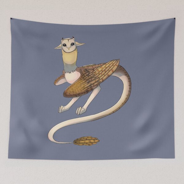 Item preview, Barn Owl Dragon designed and sold by Blenderbeetle.