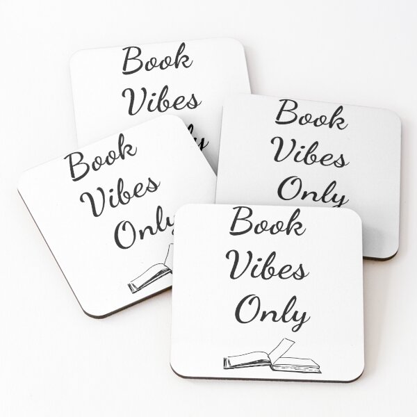 Item preview, Book Vibes Only designed and sold by BetweenTwoPages.