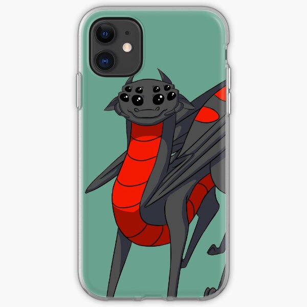 Red Eyes Black Dragon Iphone Cases Covers Redbubble - custom face red evil eyes roblox