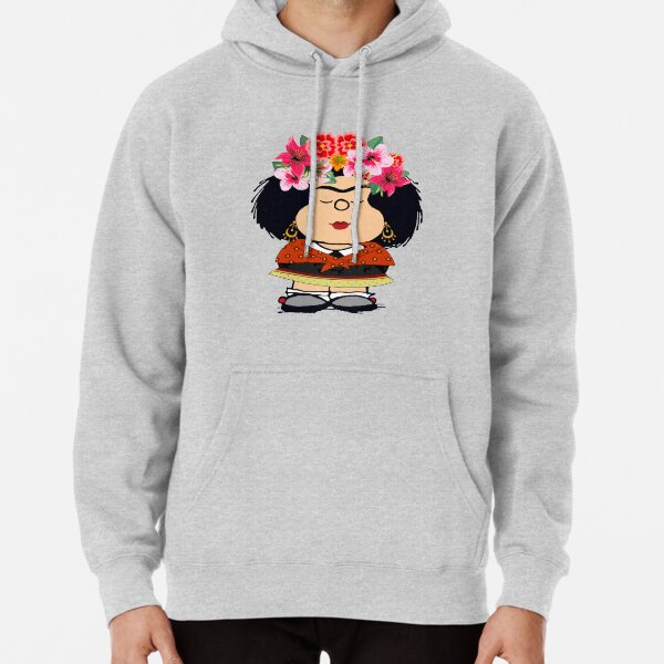 Mafalda Kahlo Fanart Sudadera con capucha