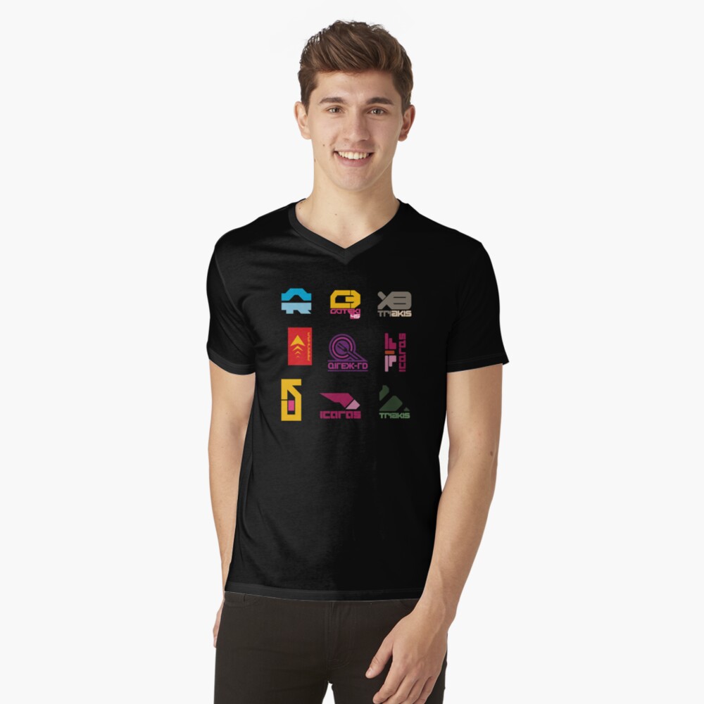 Item preview, V-Neck T-Shirt designed and sold by mousehawk.