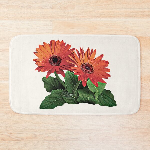 Item preview, Two Orange Gerbera Daisies designed and sold by Susan Savad.