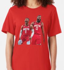 Russell Westbrook James Harden Rockets Slim Fit T-Shirt